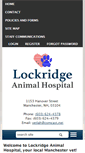 Mobile Screenshot of lockridgeanimalhospital.com